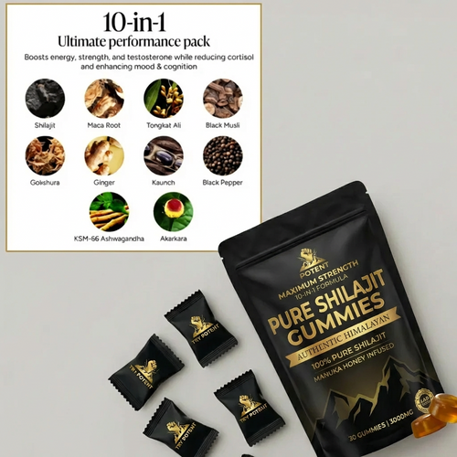 Potent Shilajit Gummies